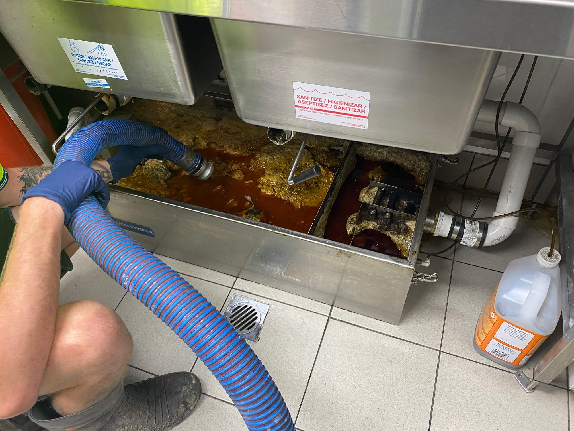 Grease Trap Cleaning in Framingham